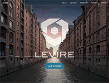 Tablet Screenshot of levire.com